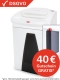 Aktenvernichter SECURIO B26 - Partikelschnitt 1,9 x 15 mm + Öler