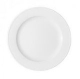 Teller Bonn - 25 cm flach, Porzellan, weiß, 6 Stück