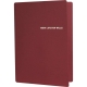 Testamentmappe - weinrot, 23 x 32 cm