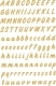 4152 Buchstaben 8 mm A-Z wetterfest Folie transparent gold 2 Bl.