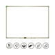 Whiteboard U-Act!Line® Stahl, Aluminiumrahmen, 600 x 450 mm, weiß