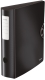 1047 Ordner 180° Active Solid - A4, 8 cm, Innentaschen, Gummizug, schwarz
