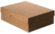 Aufbewahrungsbox - A4, 100 mm, braun