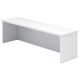 Hammerbacher Thekenaufsatz für Schreibtisch - 120 cm, 1OH, Weiß