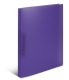 Schulordner - A4, 2-D-Ring Ø25 mm, transluzent violett
