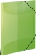 19508 Gummizugmappe - A4, PP transluzent, hellgrün