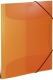 19515 Gummizugmappe - A3, PP transluzent, orange