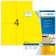 4396 Universaletiketten SuperPrint - 105 x 148 mm, gelb, matt, 400 Stück