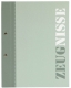Zeugnismappe - A4, 10 Hüllen, 2-colored grün