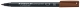 Feinschreiber Universalstift Lumocolor® - permanent, M, braun