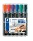 Permanentmarker Lumocolor® 350, STAEDTLER Box mit 6 Farben