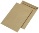 Versandtasche C4, nassklebend, ohne Fenster, braun, 110 g/qm