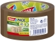 Verpackungsklebeband tesapack® Eco & Strong - PP, 66 m x 50 mm, braun