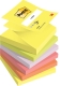 Haftnotiz Z-Notes Neon - 76 x 76 mm, neonfarben, 6x 100 Blatt