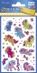 Z-Design 56063, Glitter Sticker, Einhorn, 1 Bogen/15 Sticker
