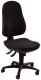 Bürodrehstuhl Support® SY ohne Armlehnen anthrazit