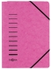 Gummizugmappe - A4, 150 Blatt, Presssan, dunkelrosa