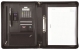 Ringbuchmappe CARPO - A4, Echt Leder, schwarz