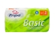 Toilettenpapier Basic - 2-lagig, recycling, geprägt, hochweiß, 8 Rollen à 250 Blatt