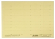 vertic® Beschriftungsschild für Registratur, 58 x 18 mm, gelb, 50 Stück