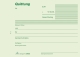 Quittung MwSt. - A6 quer, MP, SD, 2 x 40 Blatt