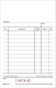 Kassenblock - oben geheftet, 2 x 50 Blatt, (BxH): 96 x 167 mm, mit Nummerierung