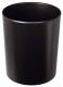 Sicherheitspapierkorb - 20 Liter, flammhemmend, schwarz