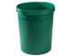 Papierkorb GRIP KARMA - 18 L, rund, Recyclingmaterial, öko-grün