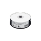 CD-R 700MB, 80min 52-fache Schreibgeschwindigkeit, vollflächig bedruckbar (Tintenstrahldrucker), schwarze Schreibseite, 25er Cakebox