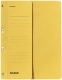 Ösenhefter - A4 1/2 Vorderdeckel kfm. Heftung, gelb, Manilakarton, 250 g/qm
