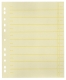 Trennblätter - A4 Überbreite, gelb, farbiger Organisationsdruck, 100 Stück