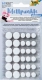 Klettpunkte - Ø 10 und 15mm 60 Stück, schwarz & weiß