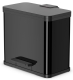 Tret-Abfalltrenner Öko Trio Plus L - 3 x 9 l, schwarz