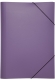 Gummizugmappe Lucy Colours - A4, PP, lila transluzent