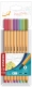 Fineliner point 88® Etui - 8er Pack - mit 8 verschiedenen Farben