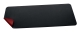 Schreibunterlage Lederimitat - 80 x 30 cm, einrollbar, doppelseitig nutzbar, schwarz/rot