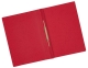 Schnellhefter TOP FILE+ - A4, Karton 390g/qm, kfm. und Amtsheftung, dunkelrot