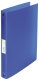 Ringbuch transparent - A4, 4-Ring, Ring-Ø 25 mm, blau-transparent
