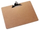 Klemmbrett - A3 quer, Holz, braun