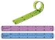 Lineal Twist'n Flex - 20 cm, sortiert, Kunststoff-Etui