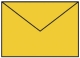 Coloretti Briefumschläge - B6, 5 Stück, goldgelb