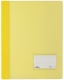 Schnellhefter DURALUX® - A4 überbreit, transluzente Folie, gelb