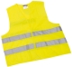 Pannen-Warnwesten - Klettverschluß - gelb
