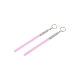 Leuchtstäbe LED - pink, Schlüsselring, 2 Stück