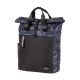 Rucksack Classic Roll Top - blue camouflage
