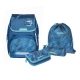 Schultaschenset Ergojet - 6tlg. Camo Blue Dark Petrol
