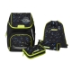 Schultaschenset Ergojet - 6tlg. Spaceship black
