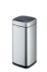 Papierkorb NO TOUCH - 35 l, rechteckig, Edelstahl