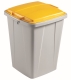 Abfallsammler Set DURABIN 90 - grau/gelb