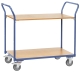 Tisch-/Transportwagen - 2 Etagen, 850 x 450 mm, bis 200 kg